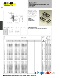 Datasheet 110-99-420-41-001 manufacturer Precid-Dip